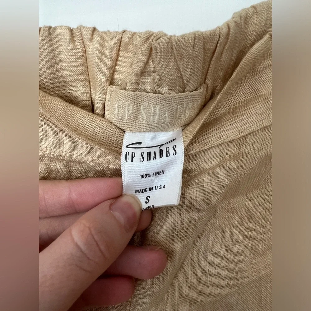 EUC Cp Shades Linen Wide Leg Pants